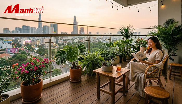 Sàn nhựa chịu lực lót sàn gác lửng chống nước không ẩm mốc
