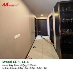 Tấm ốp than tre iWood CL-6, CL-1