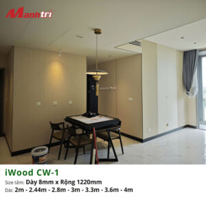 Tấm ốp than tre iWood CW-1