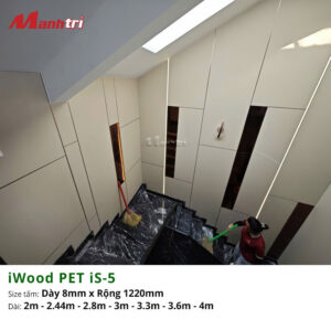 Tấm ốp than tre iWood PET iS-5
