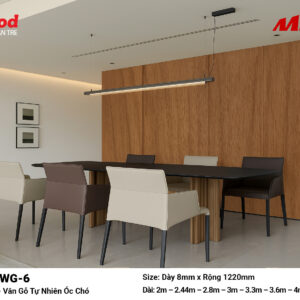 Tấm ốp than tre vân gỗ iWood WG-6