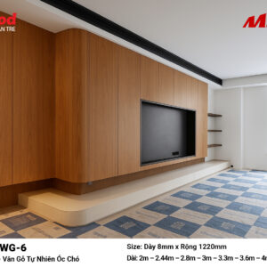 Tấm ốp than tre vân gỗ iWood WG-6