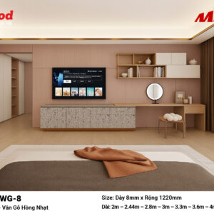 Tấm ốp than tre vân gỗ iWood WG-8