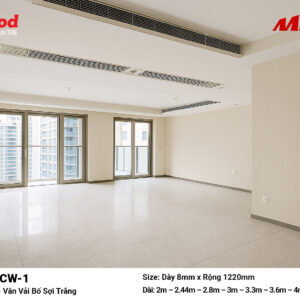 Tấm ốp than tre vân vải chống xước iWood CW-1