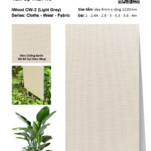 Tấm ốp than tre vân vải chống xước