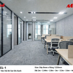 Tấm ốp than tre vân vải iWood CL-1