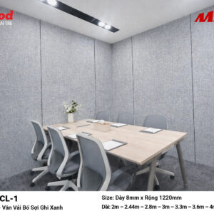 Tấm ốp than tre vân vải iWood CL-1