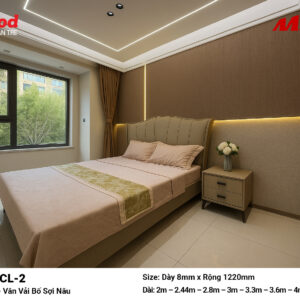 Tấm ốp than tre vân vải iWood CL-2