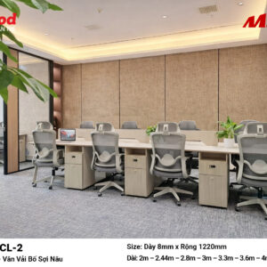Tấm ốp than tre vân vải iWood CL-2