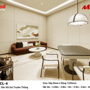Tấm ốp than tre vân vải iWood CL-4