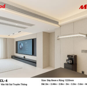 Tấm ốp than tre vân vải iWood CL-4