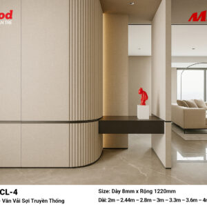 Tấm ốp than tre vân vải iWood CL-4