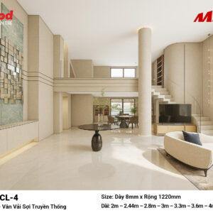 Tấm ốp than tre vân vải iWood CL-4