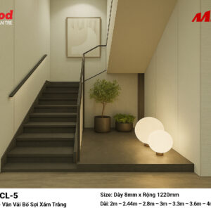 Tấm ốp than tre vân vải iWood CL-5