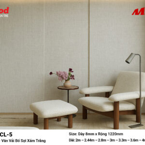 Tấm ốp than tre vân vải iWood CL-5