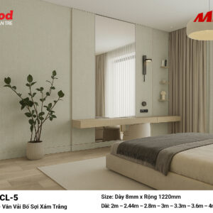 Tấm ốp than tre vân vải iWood CL-5