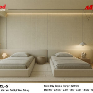 Tấm ốp than tre vân vải iWood CL-5