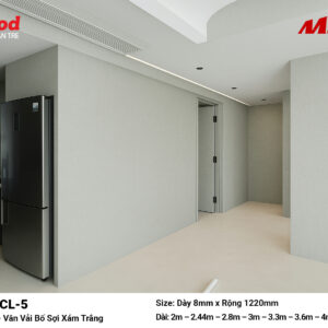 Tấm ốp than tre vân vải iWood CL-5