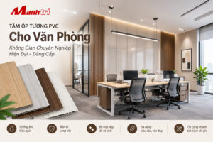 Tấm Ốp Tường PVC cho văn phòng