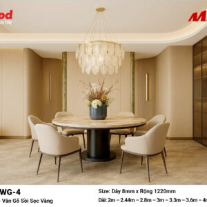 Tấm ốp than tre vân gỗ iWood WG-4