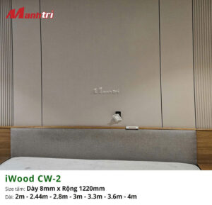 Tấm ốp than tre iWood CW-2