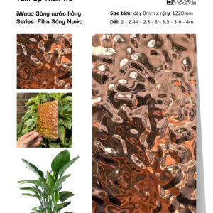Tấm ốp than tre vân sóng nước SBH