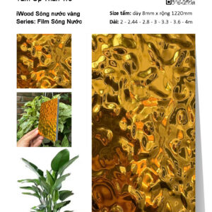 Tấm ốp than tre vân sóng nước SNV