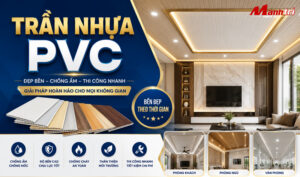 Trần nhựa PVC
