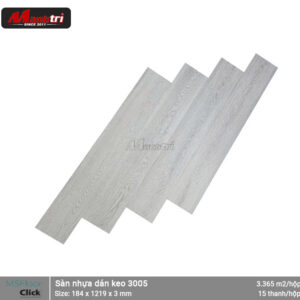 Sàn nhựa dán keo 3mm MSfloor
