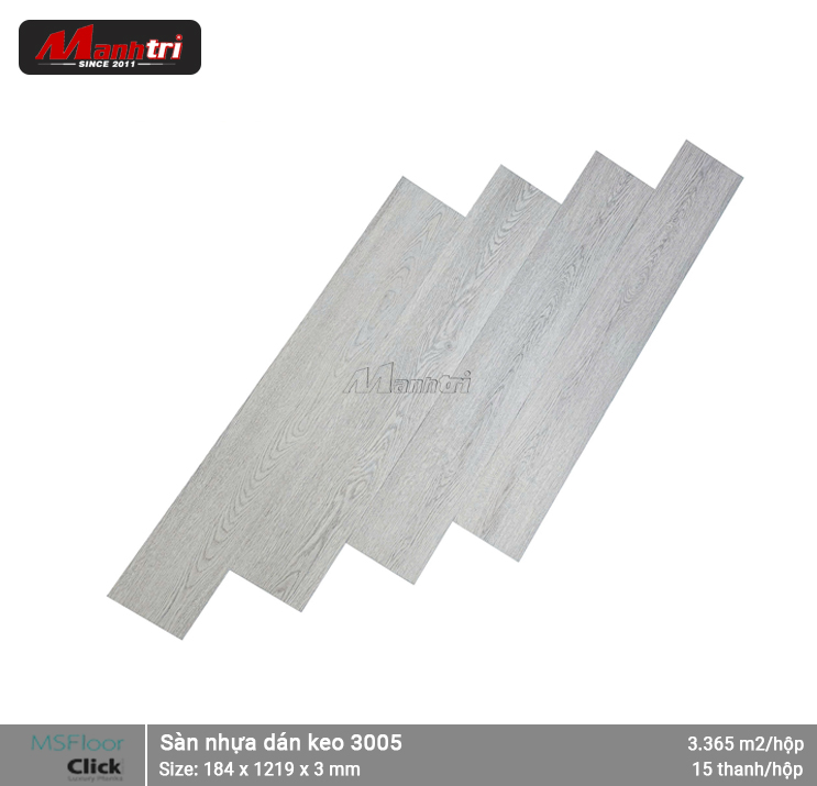 Sàn nhựa dán keo 3mm MSfloor Sàn nhựa dán keo 3mm MSfloor