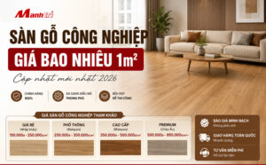 sàn gỗ công nghiệp