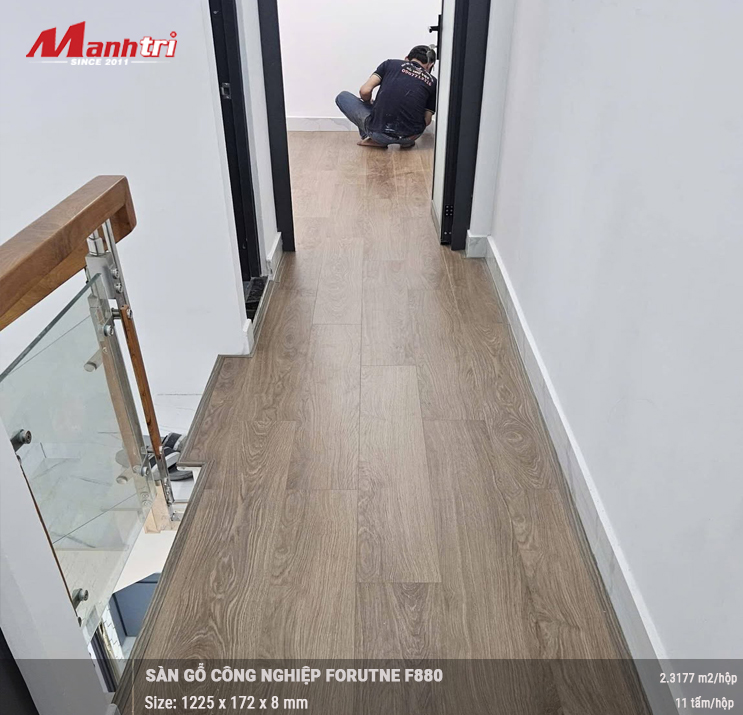 sàn gỗ công nghiệp Fortune F880